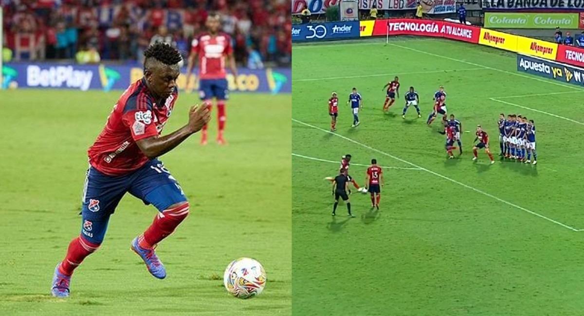 Edwin Cetré anotó el gol del empate. Foto: Captura @WinSportsTV. Foto: Instagram @edwincetreoficial