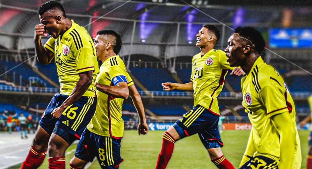 Colombia empató el partido con gol de Óscar Cortés. Foto: Facebook FCF