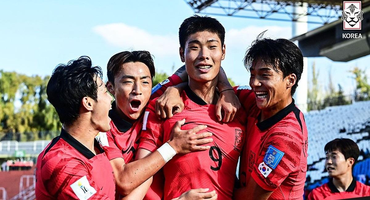 Young-Jun Lee anotó el segundo gol de los guerreros taegouk. Foto: Instagram @thekfa