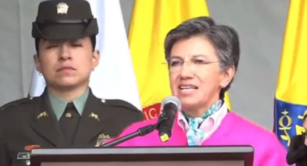 La alcaldesa de Bogotá, Claudia López, se fue en contra de la 'paz total' de Gustavo Petro. Foto: Twitter @claudialopez