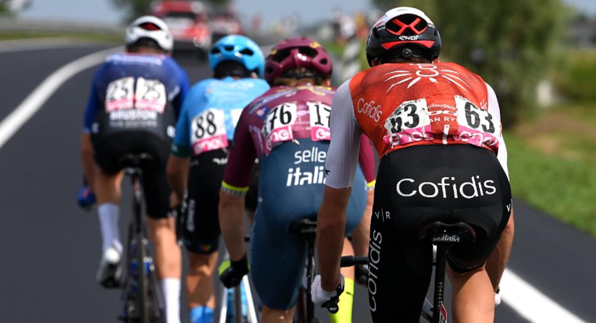 Giro de Italia y la etapa 18 en vivo este jueves. Foto: Twitter Cofidis Team