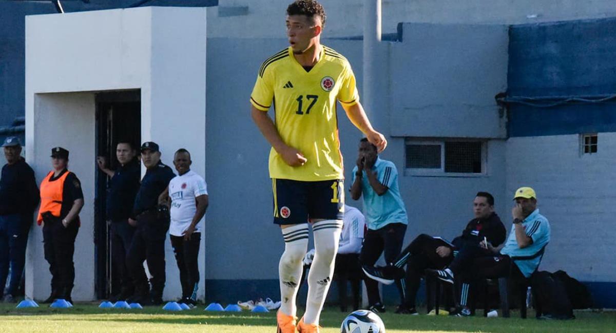 Andrés Salazar, una de las figuras de la Selección Sub20. Foto: Facebook FCF
