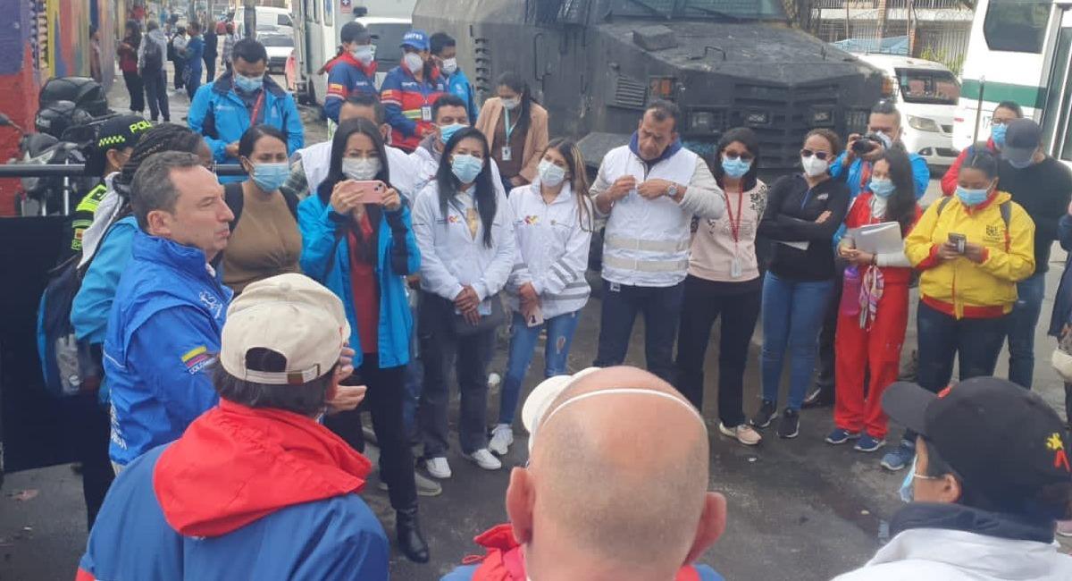 Distrito solicitó evacuación de 1.200 indígenas que permanecen en La Rioja. Foto: Twitter @AlejandroGL2014