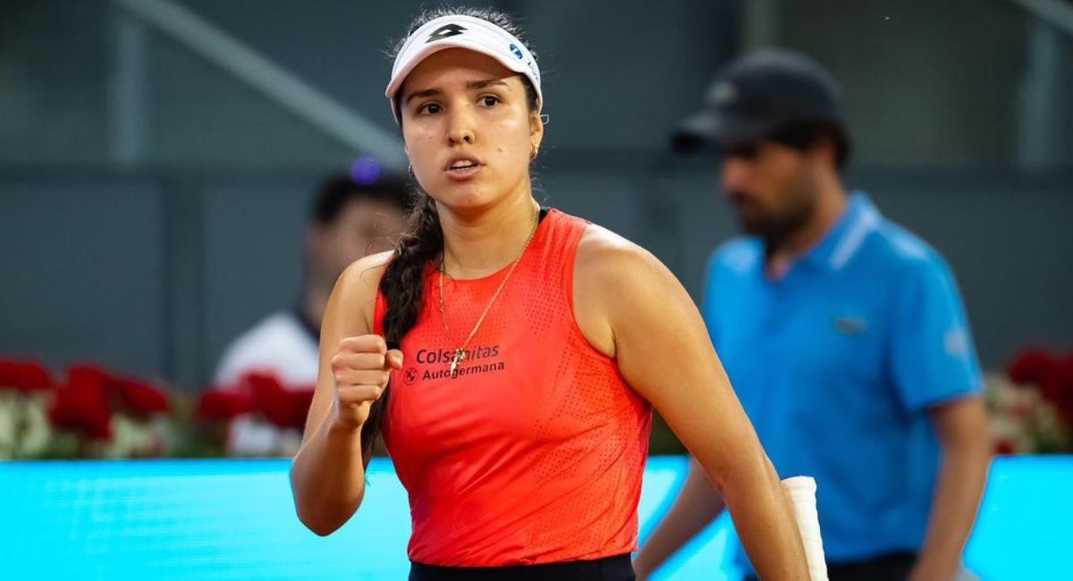 Camila Osorio espera su ingreso a Roland Garros. Foto: Instagram _camilaosorio_