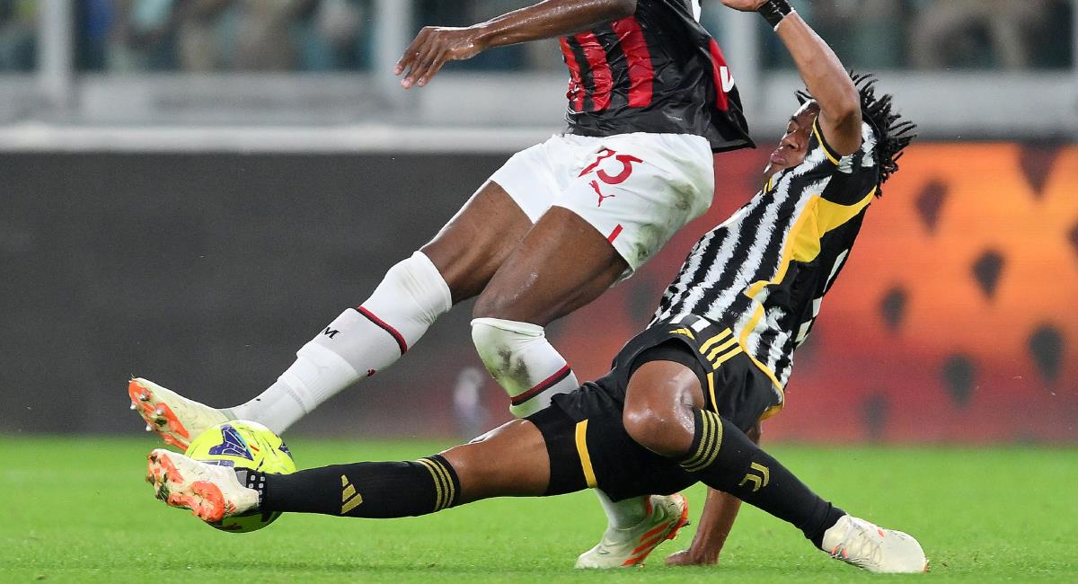 ´Cuadrado jugó los 90 minutos con Juventus. Foto: EFE