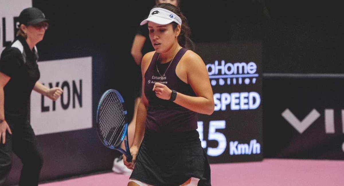 Camila Osorio jugará Roland Garros. Foto: Instagram  _camilaosorio_