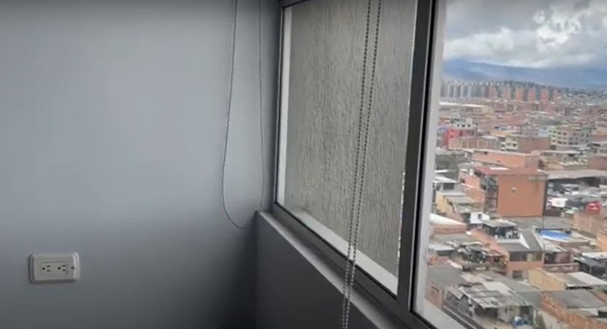 En edificios altos del centro del país se sintió el fuerte temblor de la mañana del domingo. Foto: Youtube