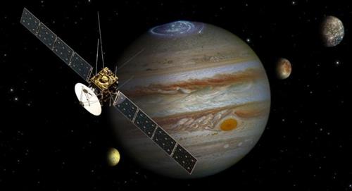 La misión JUICE avanza con éxito en su exploración de las lunas heladas de Júpiter