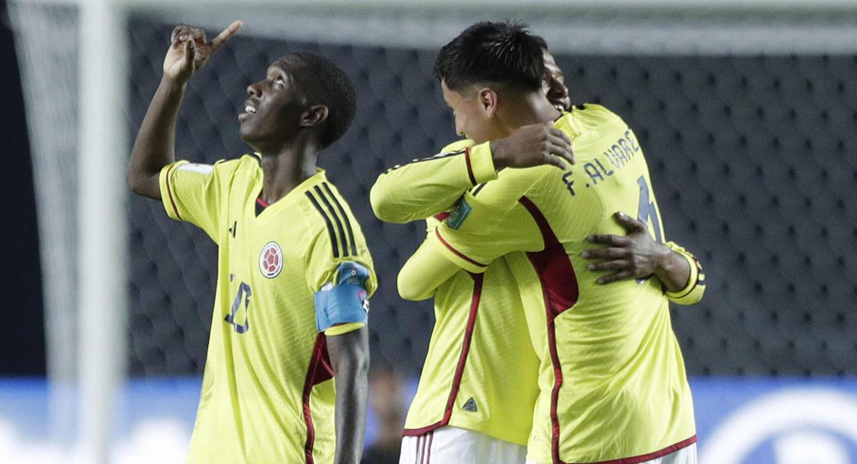 Colombia entre las mejores ocho selecciones del Mundial Sub-20. Foto: EFE