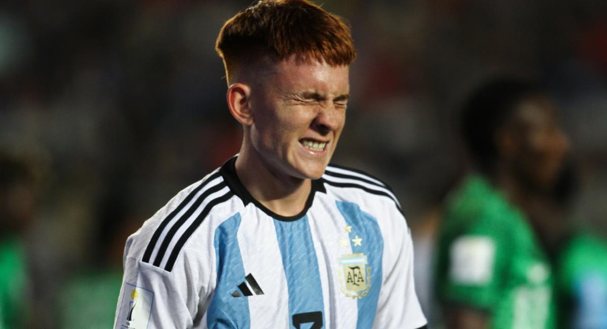 Argentina, eliminada del mundial Sub 20. Foto: EFE