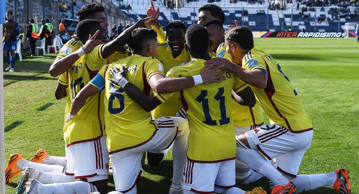 Colombia goleó a Eslovaquia, por octavso de final del mundial sub20. Foto: Facebook FCF
