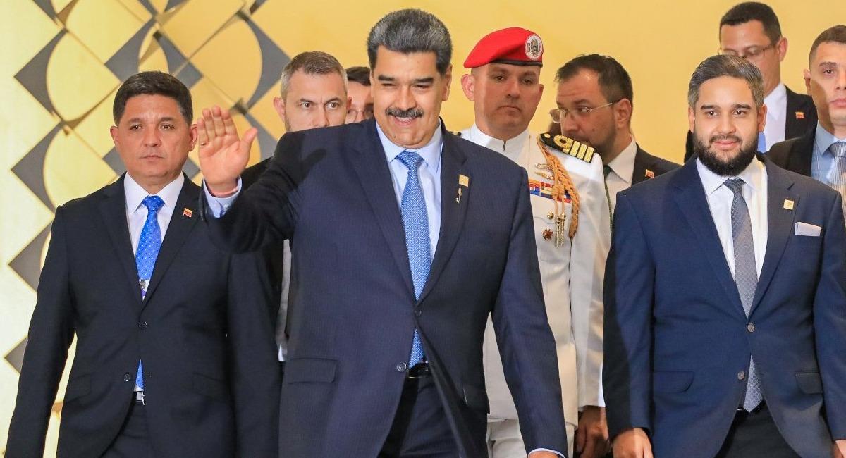 Nicolás Maduro en la Cumbre de América del Sur en Brasil. Foto: Twitter @NicolasMaduro