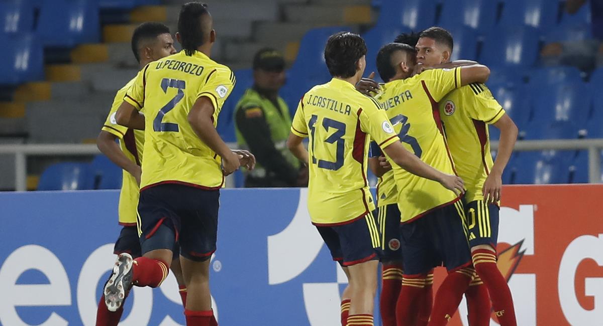 Colombia se medirá ante Eslovaquia en los octavos de final del Mundial Sub-20. Foto: EFE