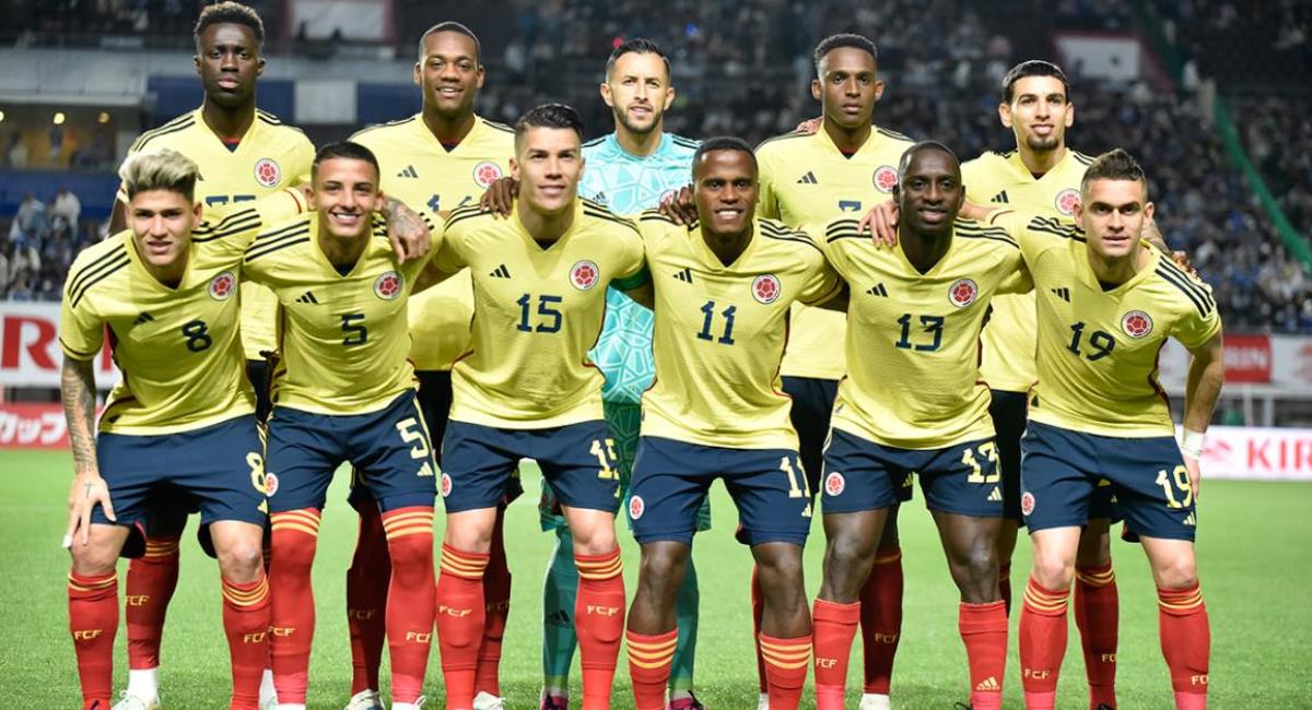 Colombia en su última gira por territorio asiático. Foto: Facebook FCF