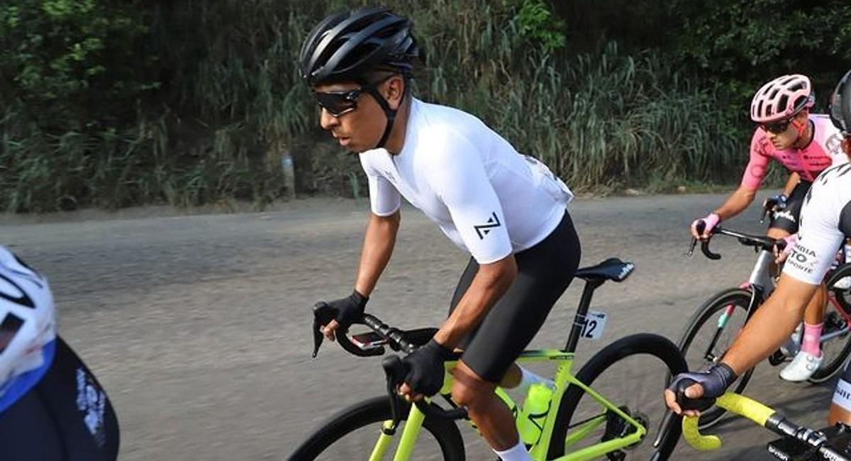 La última carrera que corrió Nairoman fue en el Campeonato Nacional de Ciclismo en Ruta. Foto: Instagram @nairoquinoficial