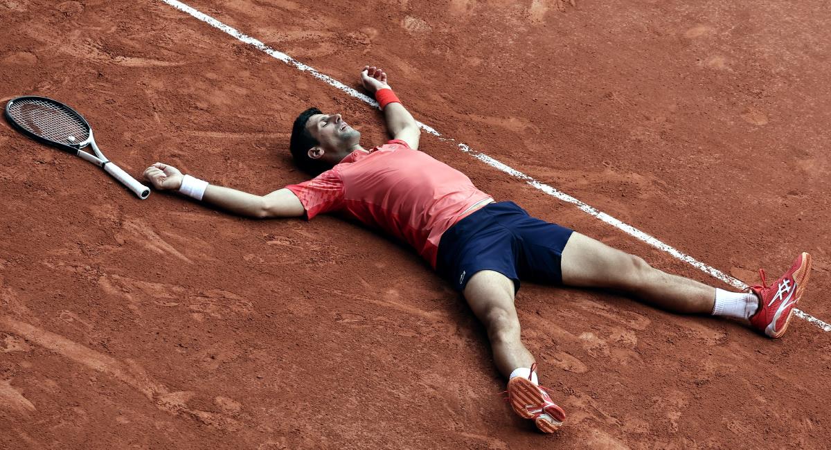 Novak Djokovic ganó Roland Garros. Foto: EFE