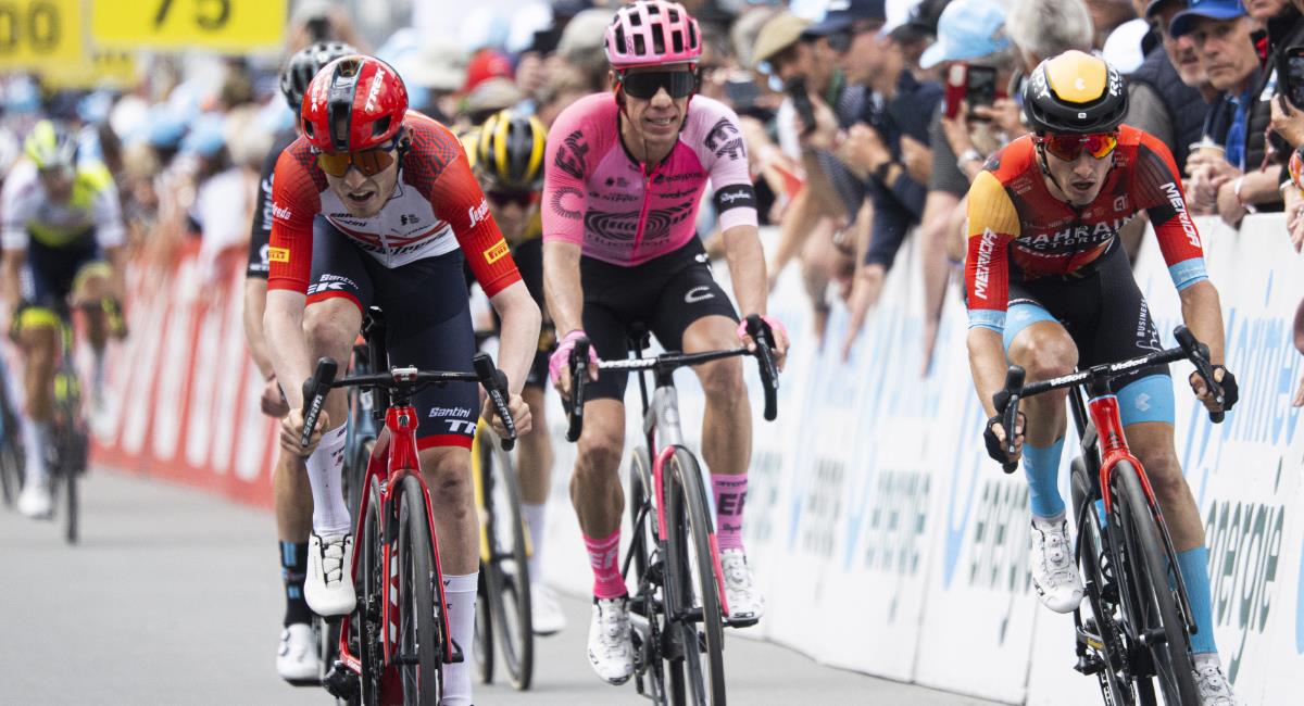 Rigoberto Urán protagonizó una gran etapa en el Tour de Suiza. Foto: EFE