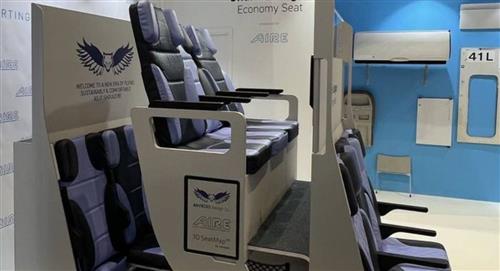 El futuro de los diseños de avión podría traer sillas de dos pisos