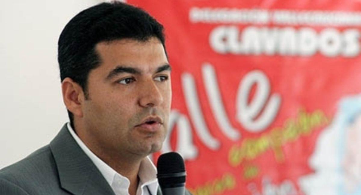 Liberación de exsecretario del Deporte de Cali, Diego Cardona. Foto: Radio Nacional de Colombia  