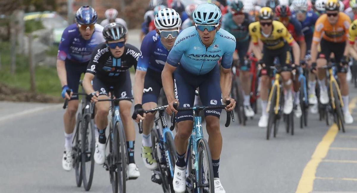 Los ciclistas colombianos mostraron ascensos en el ranking. Foto: Instagram Harold Tejada
