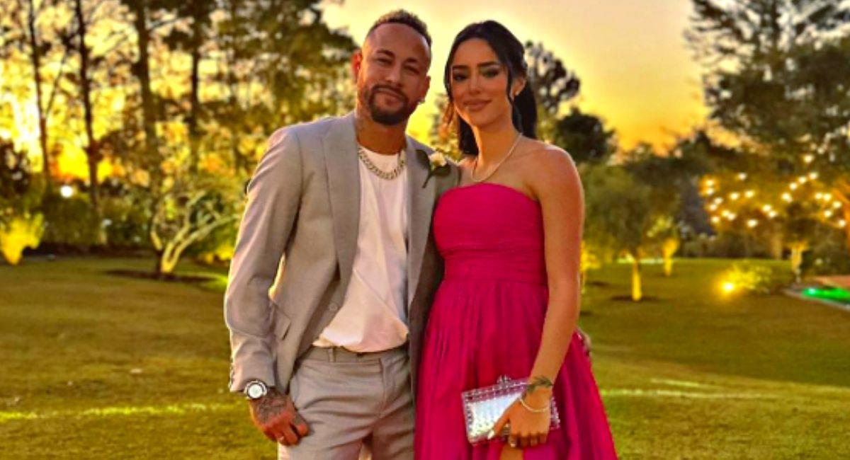 Neymar y Bruna Biancardi. Foto: Instagram @neymarjr