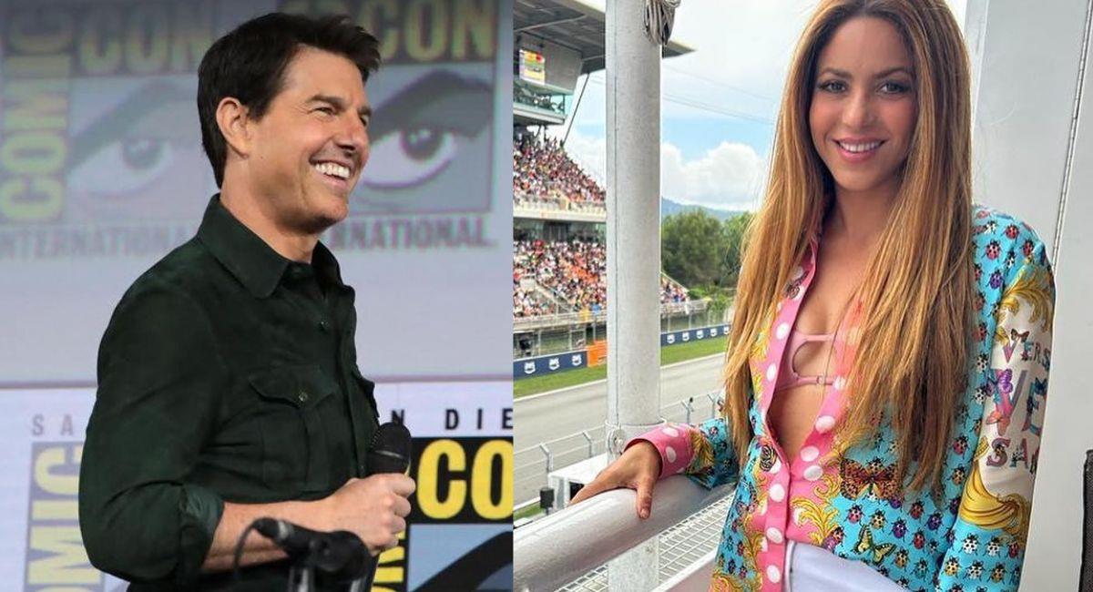 Tom Cruise habló de la impresión que tuvo de Shakira. Foto: Instagram @shakira @tomcruise
