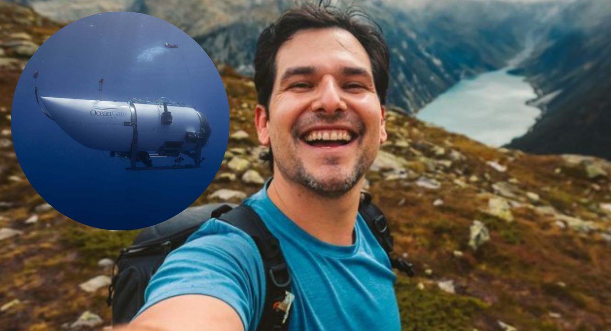 Youtuber mexicano viajo en el submarino hace un año. Foto: Instagram @alanxelmundo  @oceangate