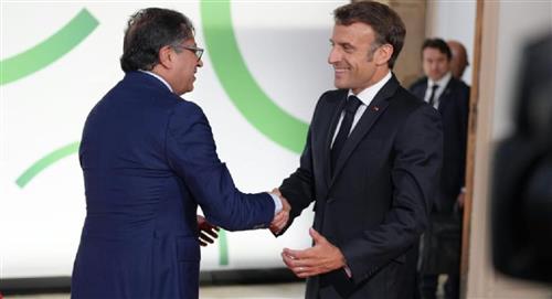 Gustavo Petro encuentra respaldo internacional de Macron a su propuesta climática