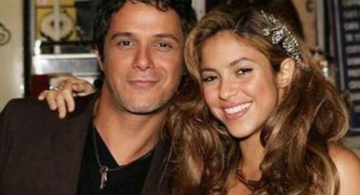 Shakira y Alejandro Sanz hace algunos años. Foto: Instagram @shakira