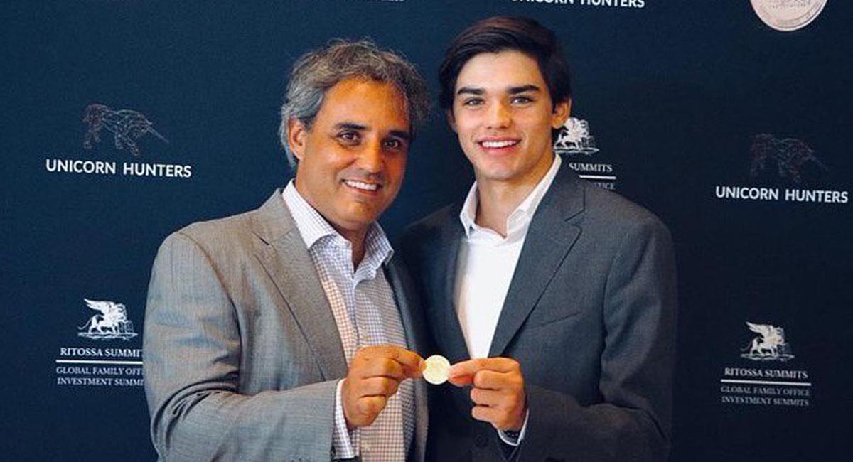 Sebastián Montoya quiere seguir los pasos de su padre en la Fórmula 1. Foto: Twitter @sebasmontoya58