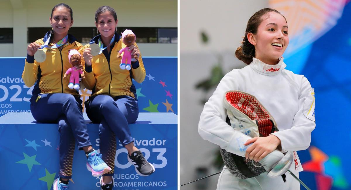 Colombia recibió oros en tenis y esgrima, entre otros. Foto: Twitter @OlimpicoCol