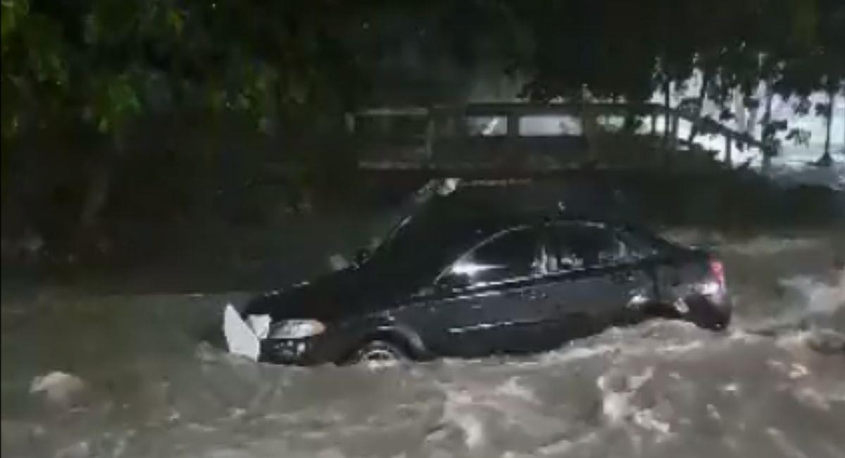 Inundaciones en Barranquilla. Foto: Captura de pantalla
