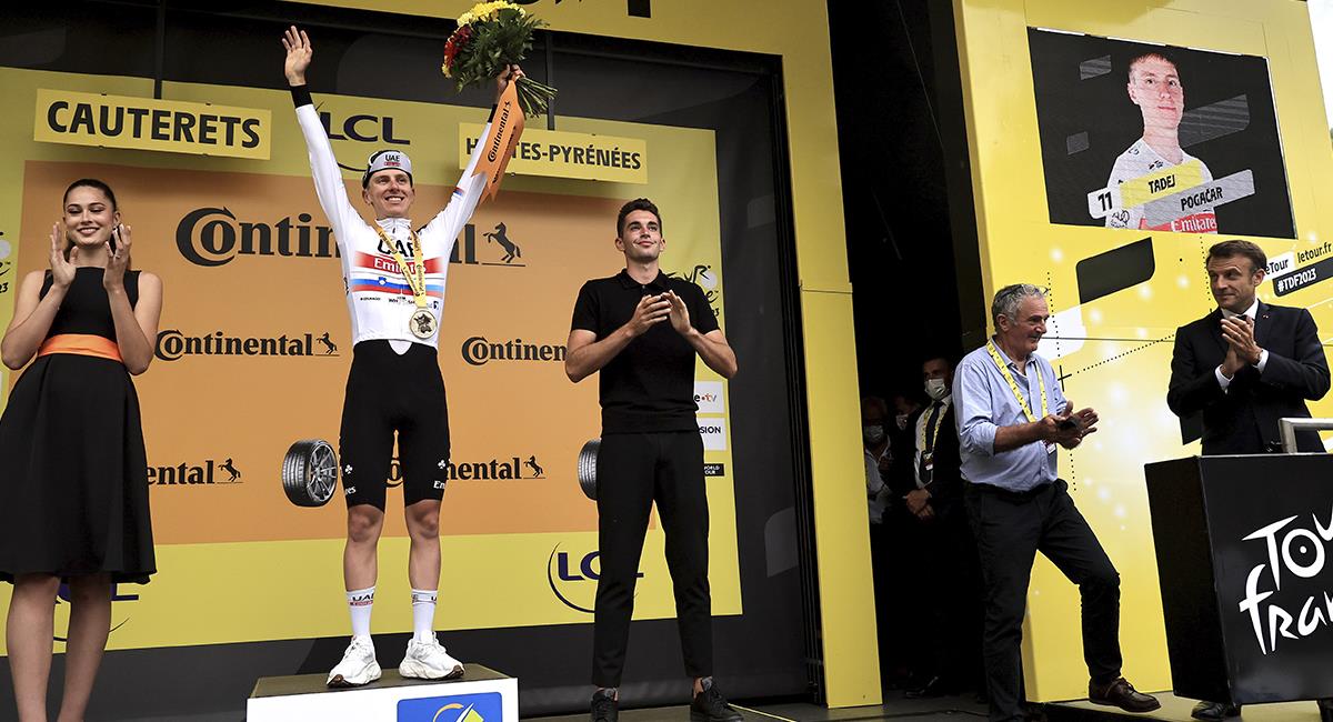 Así quedó la general tras la etapa 6 del Tour de Francia 2023. Foto: EFE