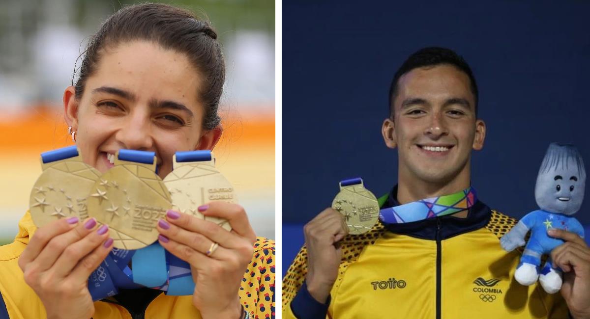 Multimedallistas olímpicos de Colombia. Foto: Facebook Comité Olímpico Colombiano