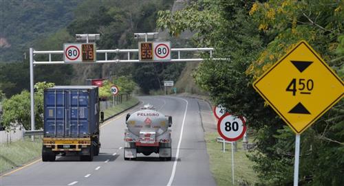 Cambio de límite de velocidad en vías de Colombia