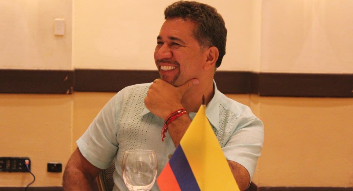 Embajador de Colombia en Nicaragua, León Fredy Muñoz. Foto: Twitter @LeonFredyM