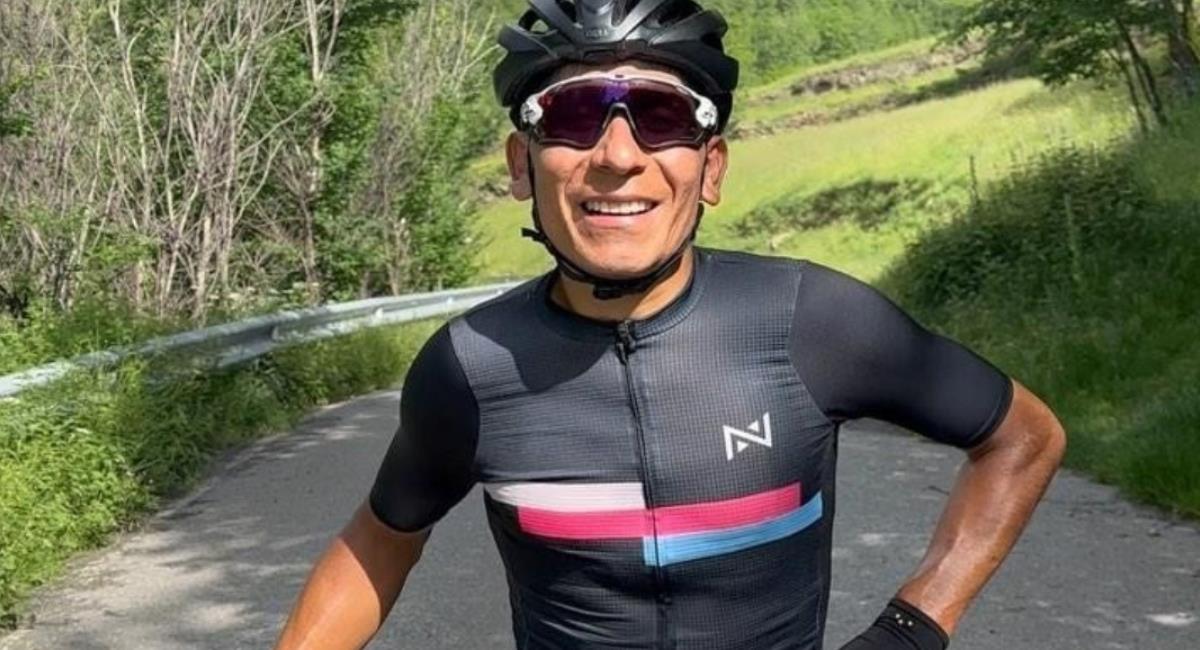 Nairo Quintana sigue en preparación para su nuevo reto. Foto: Instagram gfnairoquintana