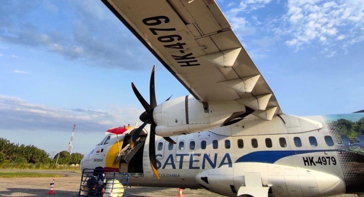 La Aerocivil autorizó incrementar frecuencias a Avianca, Satena y Jetsmart. Foto: Twitter @AerolineaSatena