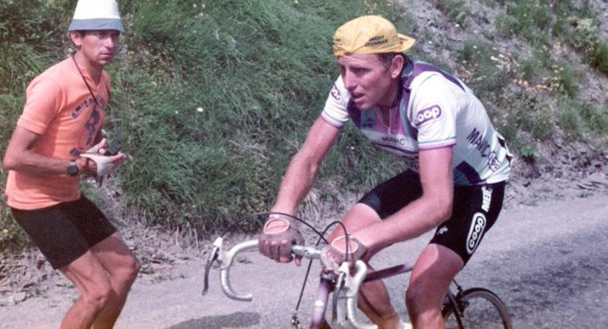 Joseph 'Joop' Zoetemelk fue campeón del Tour de Francia en 1981 y subcampeón del mismo 6 veces. Foto: Twitter @darluque