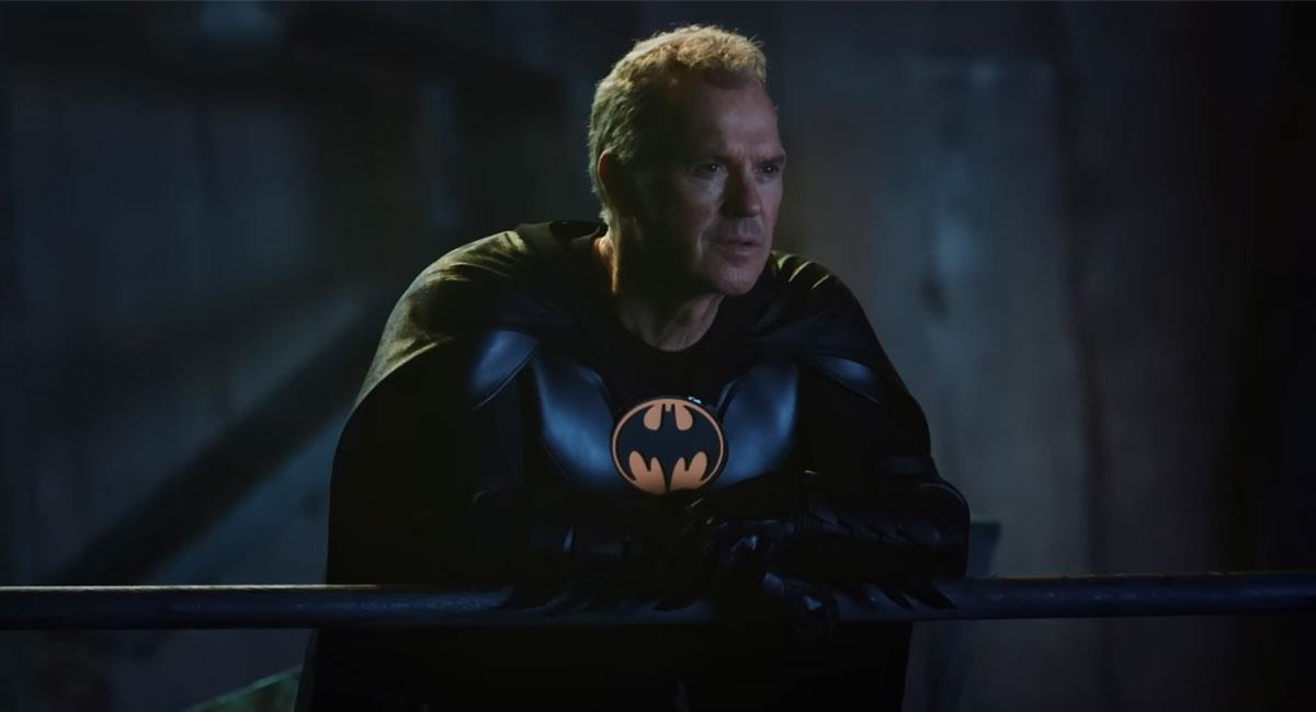 Michael Keaton regresó en este 2023 a su recordado personaje de 'Batman'  en "The Flash". Foto: Youtube Captura Warner Bros. Entertainment