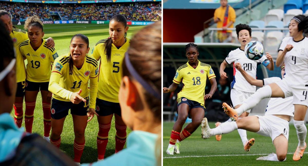 Colombia debutó ante Corea del Sur en el Mundial Femenino con victoria, ahora se medirá ante Alemania. Foto: Twitter galeriadeportva