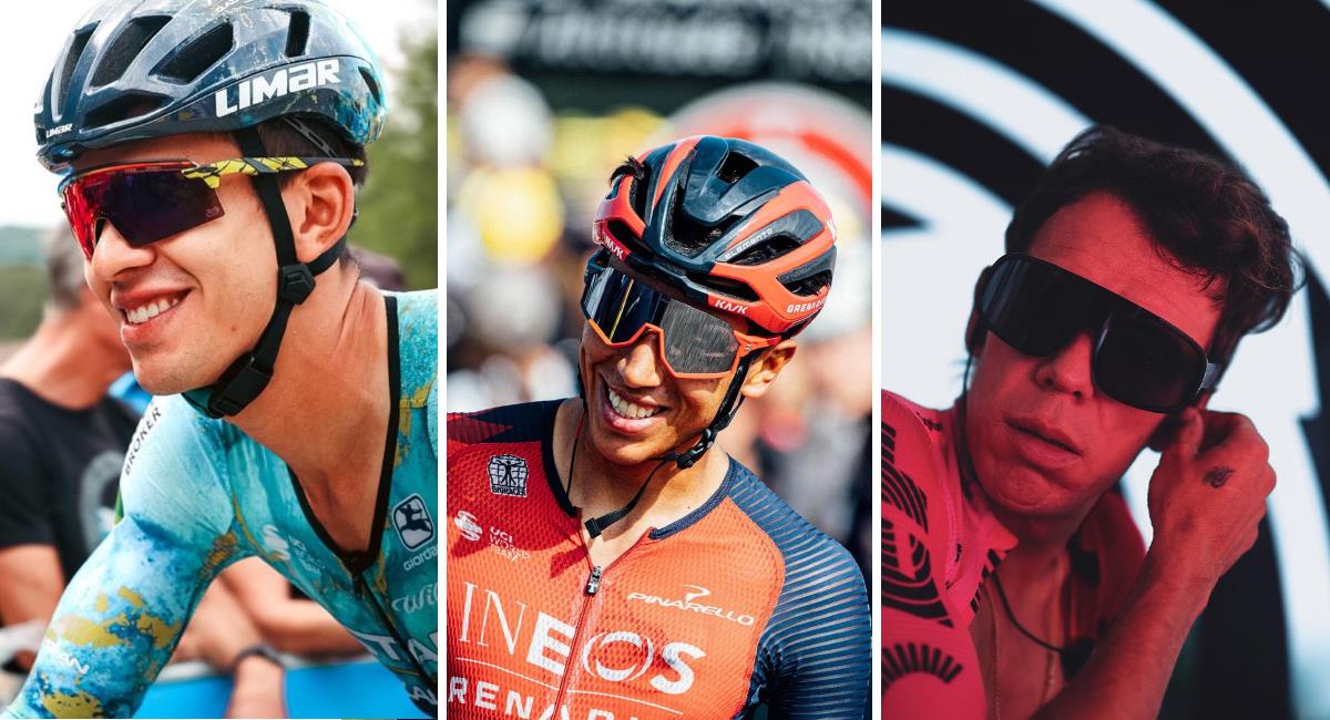 El colombiano repuntó y escaló más de 100 puestos en el ranking UCI. Foto: Instagram Harold Tejada/Egan Bernal/Rigoberto Urán