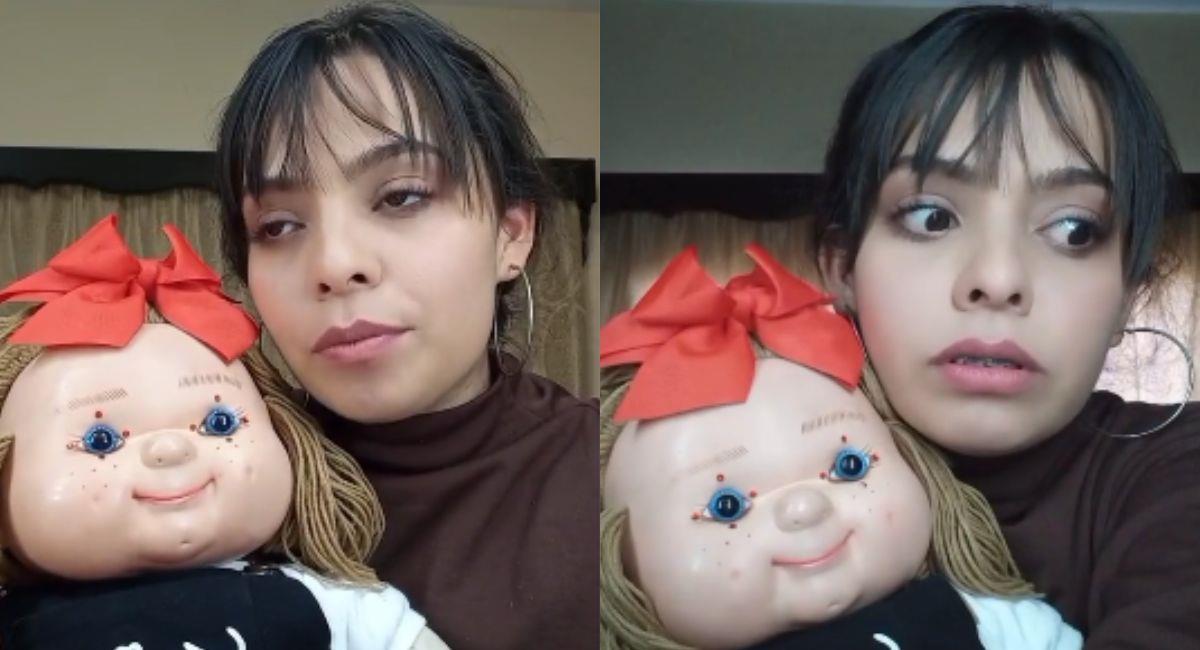 Video muestra a muñeca ‘poseída’ cumpliendo los deseos de su dueña. Foto: TikTok