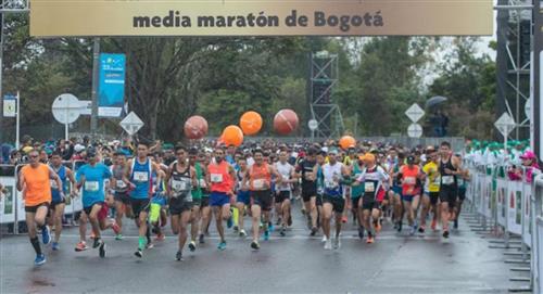 Cierres viales y desvíos por la Media Maratón de Bogotá 2023