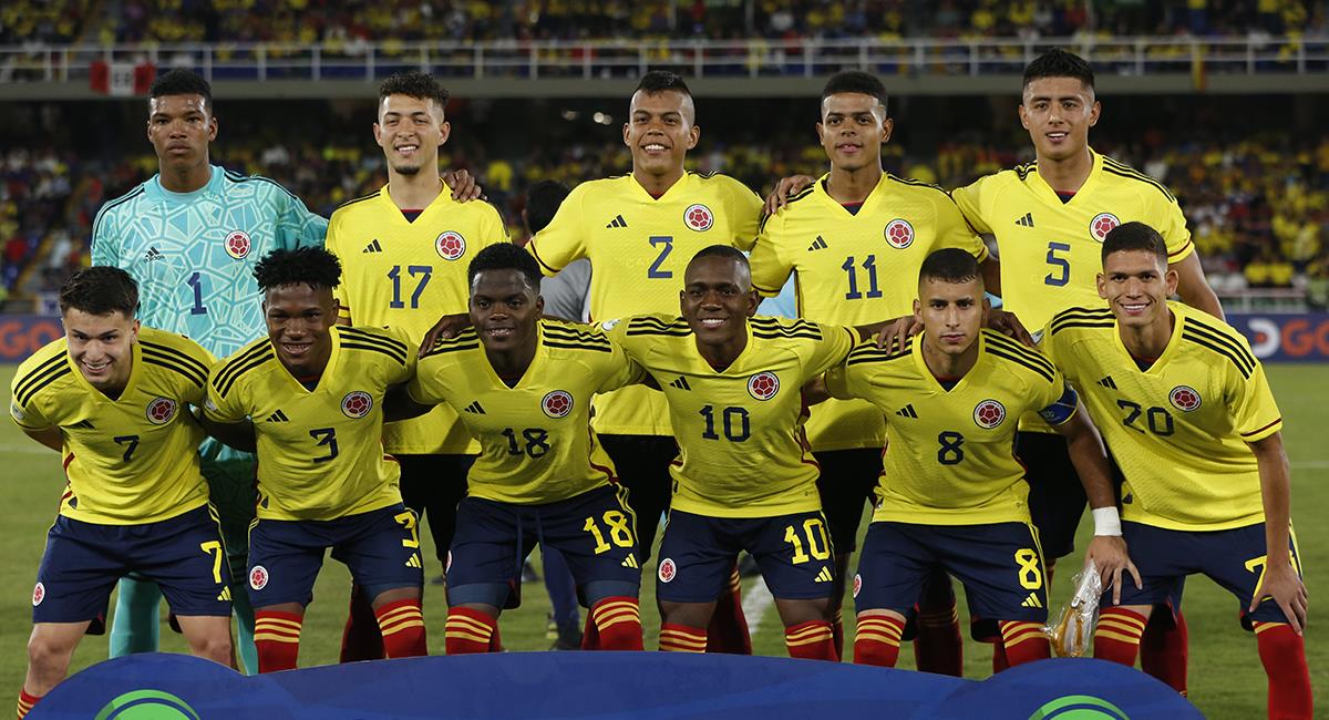La Selección Colombia Sub 20 viene de participar en el Mundial de la categoría este año. Foto: EFE