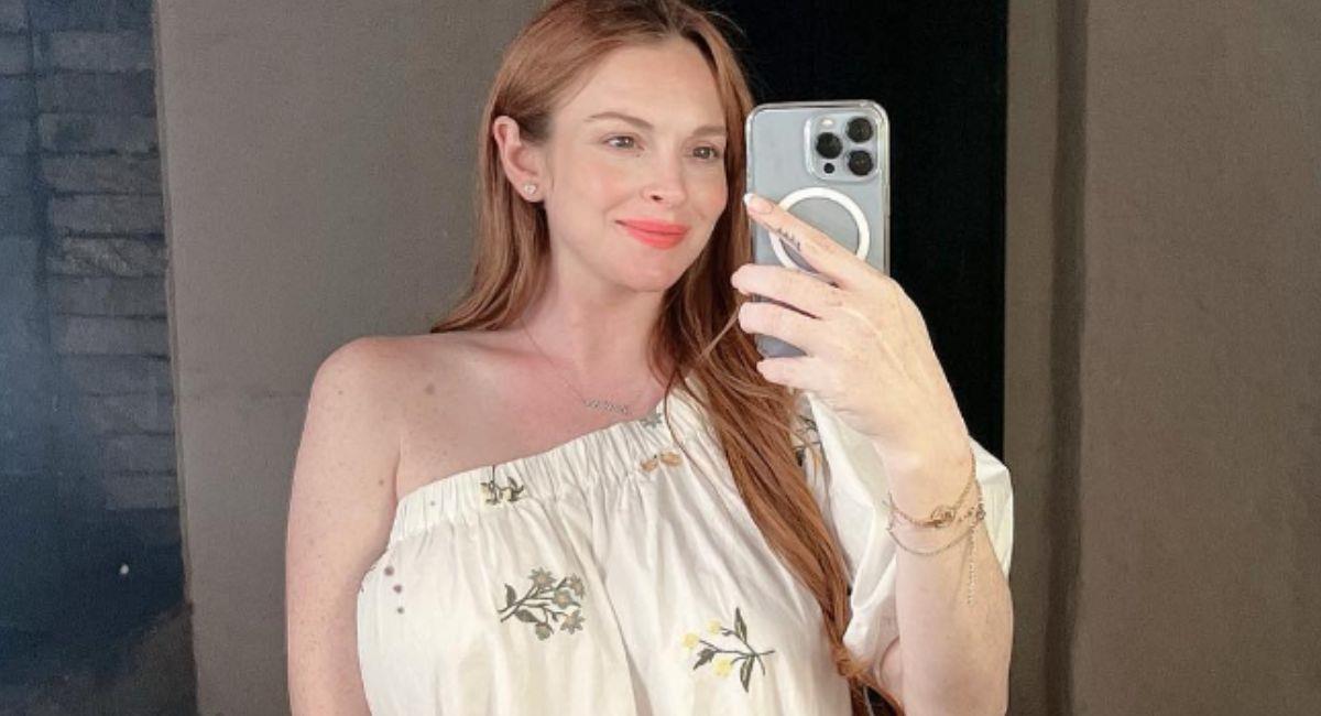 Lindsay Lohan. Foto: Instagram @lindsaylohan