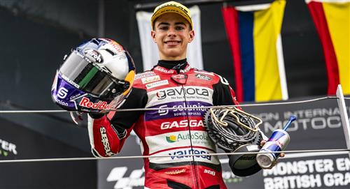 David Alonso Gómez: El colombiano que hizo historia en el Moto GP3