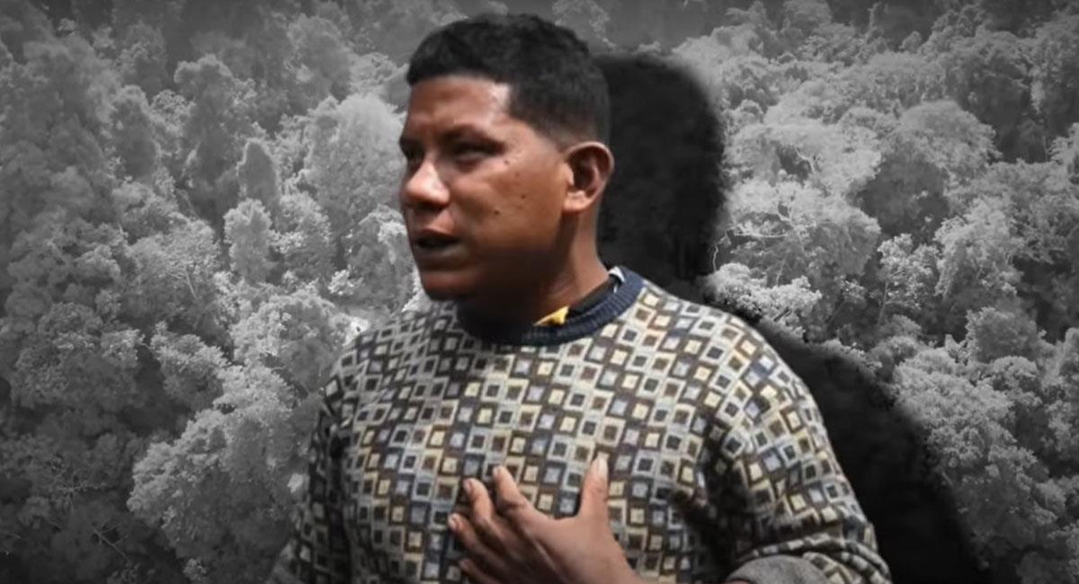 Manuel Ranoque, padre de dos de los 4 niños perdidos y hallados en el Guaviare debe responder ante la Fiscalía. Foto: Youtube