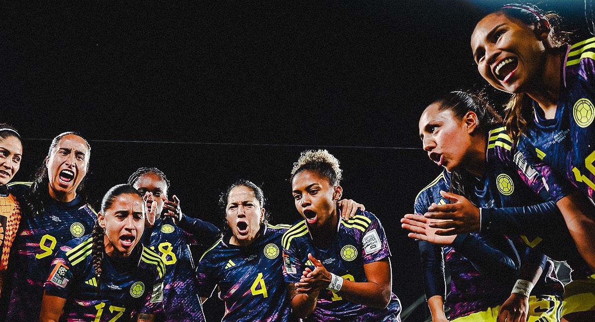 La selección colombiana femenina de fútbol mostró coraje y logró su mejor actuación histórica en un mundial. Foto: Twitter @FCFSeleccionCol