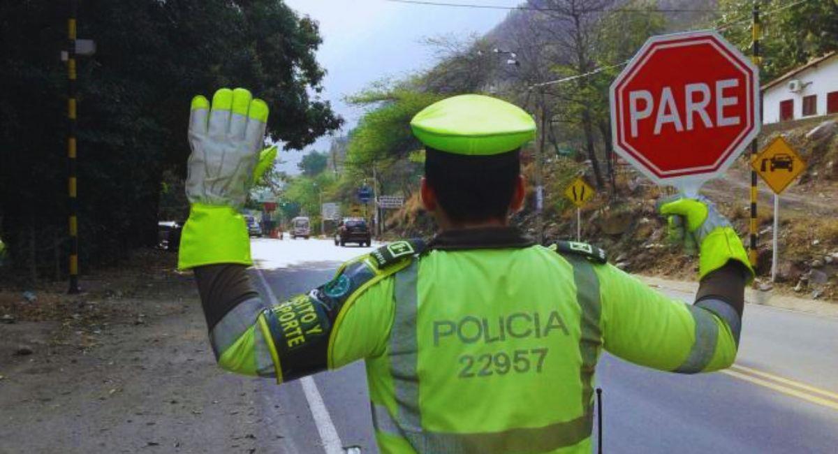 La medida tendría como objetivo reducir los índices de accidentalidad en todo el país. Foto: Policía Nacional de Colombia